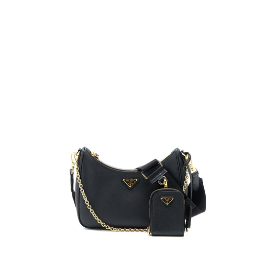 Prada Re-Edition 2005 Saffiano Black