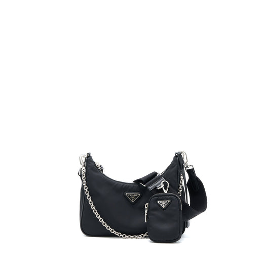 Prada Re-Edition 2005 Re-Nylon Purse Black