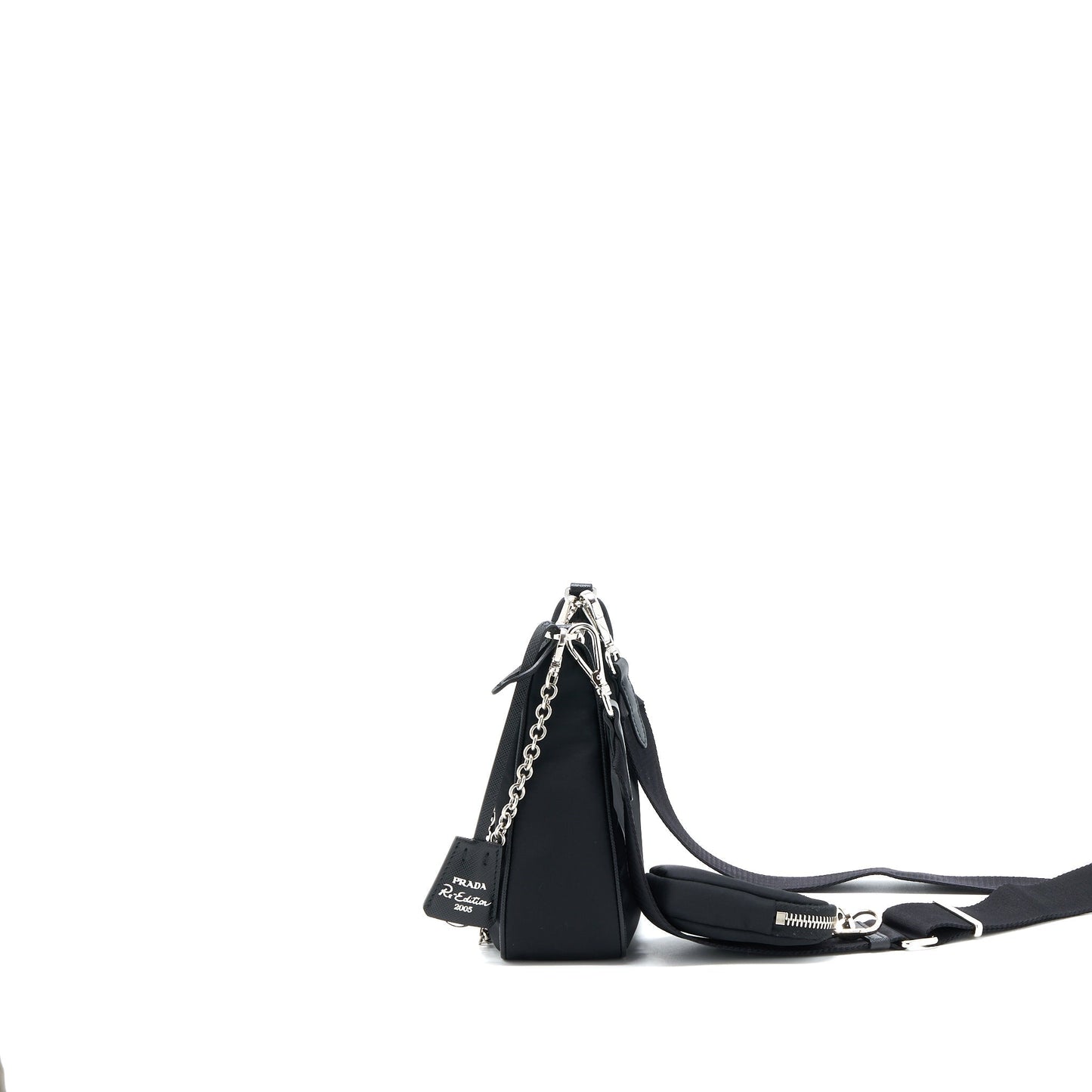 Prada Re-Edition 2005 Re-Nylon Purse Black