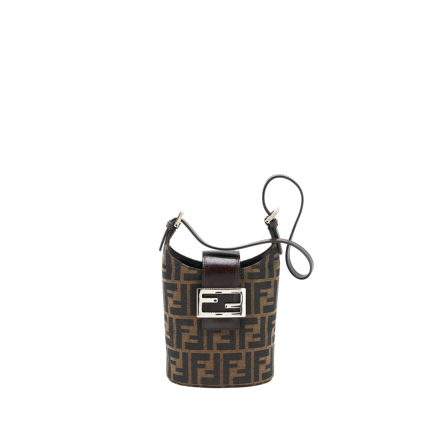 Fendi   Mini Purse Canvas/Leather Jacquard