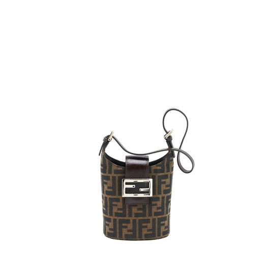 Fendi   Mini Purse Canvas/Leather Jacquard