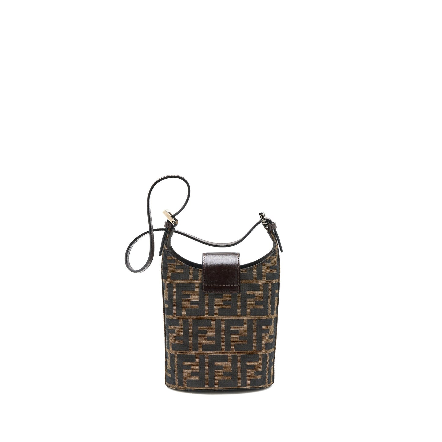 Fendi   Mini Purse Canvas/Leather Jacquard
