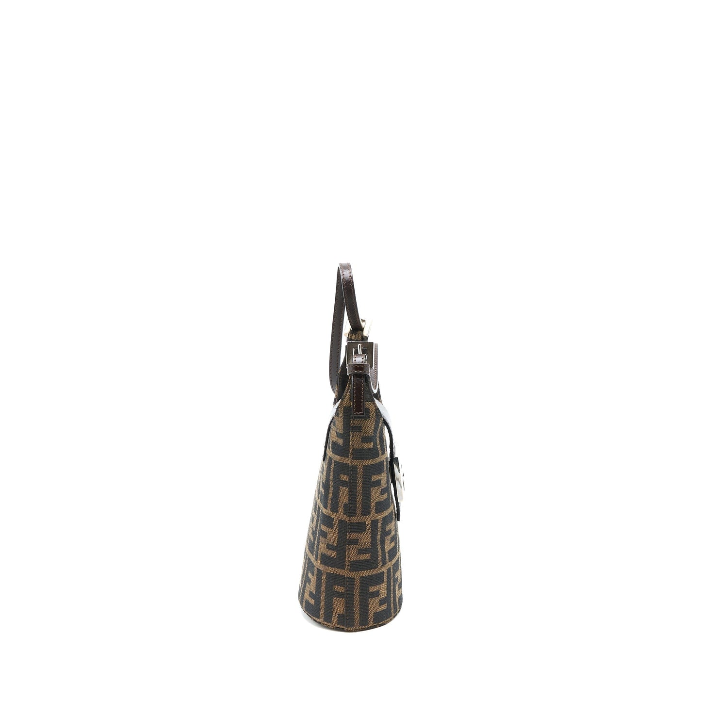 Fendi Vintage Mini Purse Canvas/Leather Jacquard