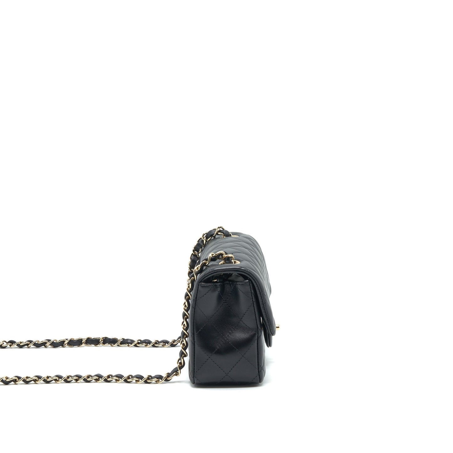 Chanel Mini Rectangular Flap Bag Lambskin L