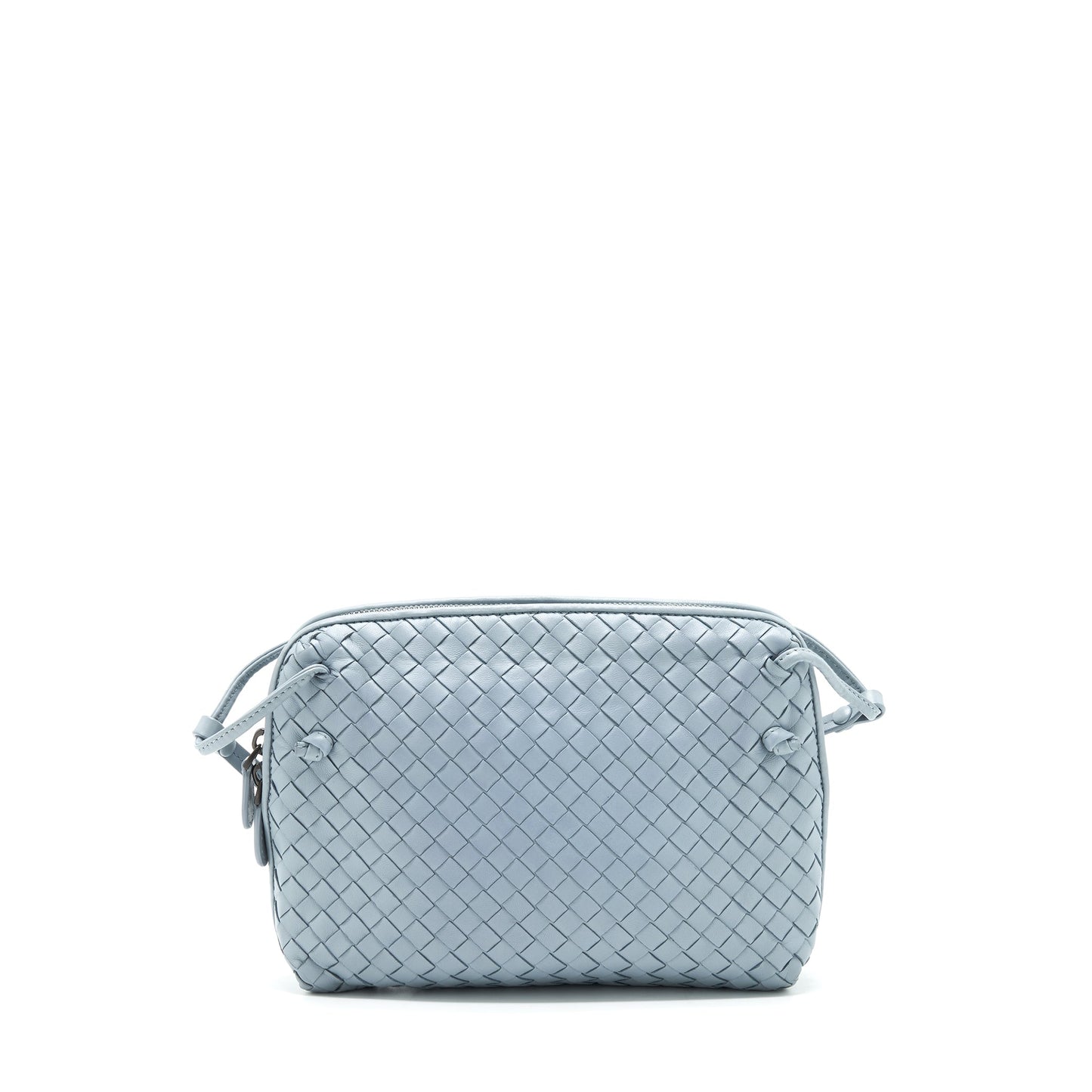 bottega Veneta Crossbody Purse light blue