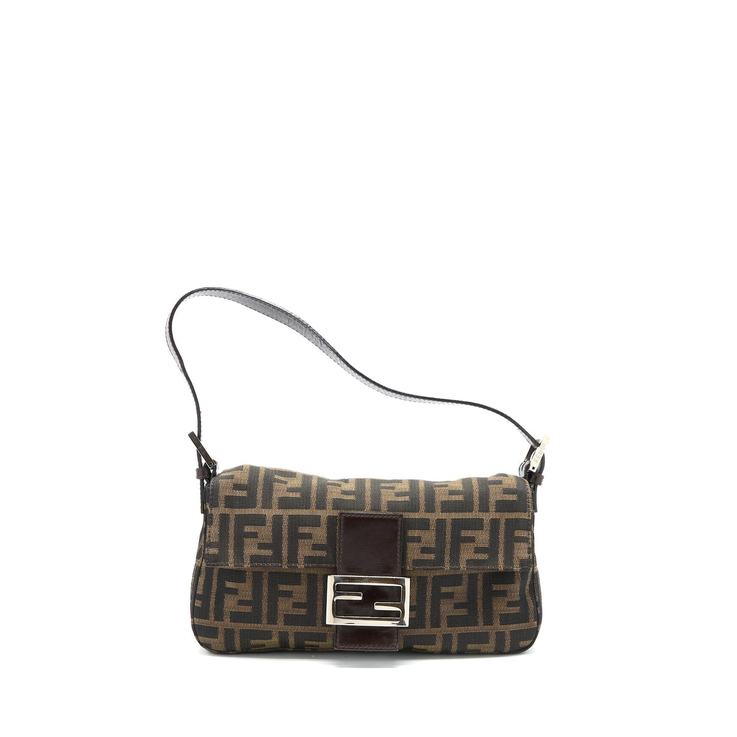 Fendi   Baguette Shouder Purse Jacqiard