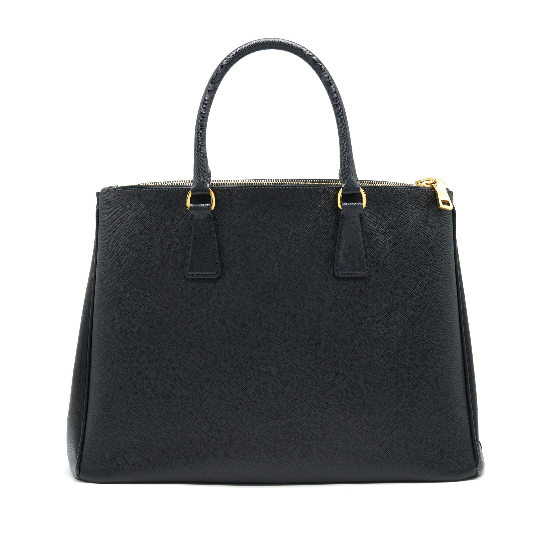 Prada Saffiano Large Tote Purse Black