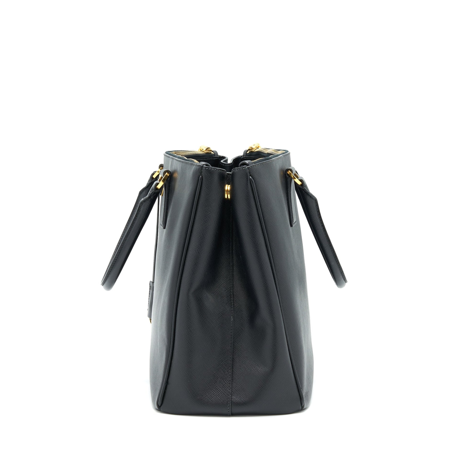 Prada Saffiano Large Tote Purse Black