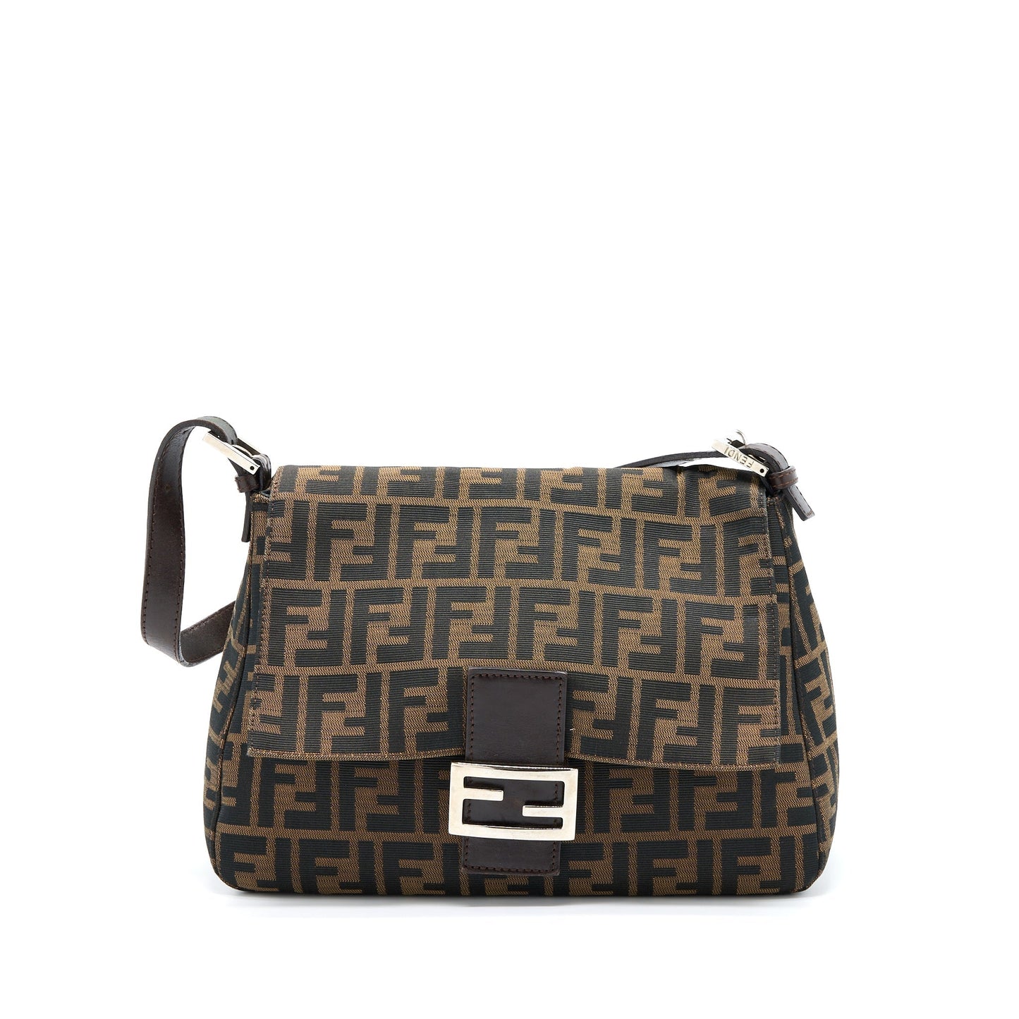 Fendi   Baguette Purse Jacquard Fabric