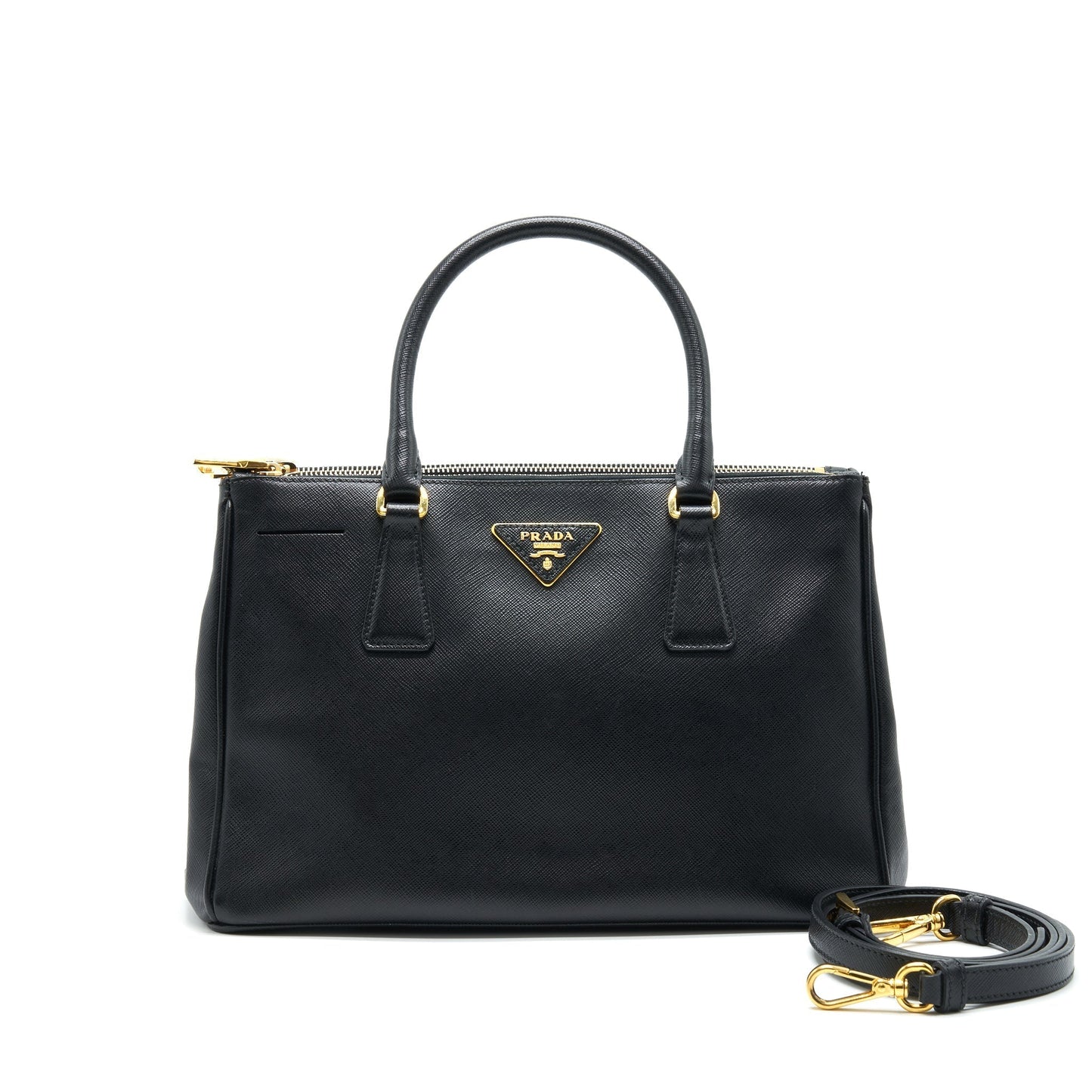 PRADA SAFFIANO Purse BLACK