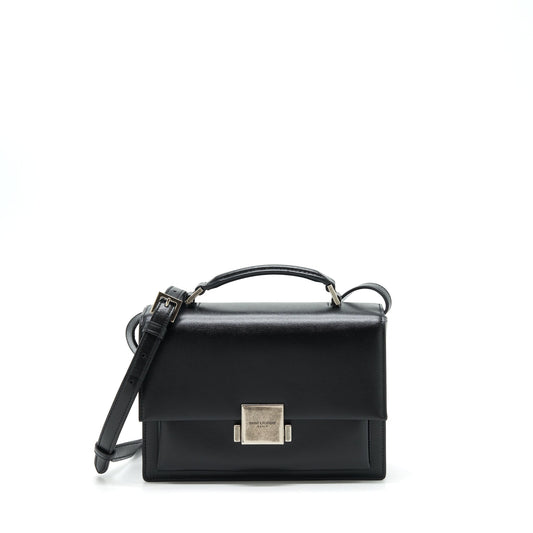 Saint Laurent/ Bellachasse Calfskin Black Ruthenium Sliver Hardware