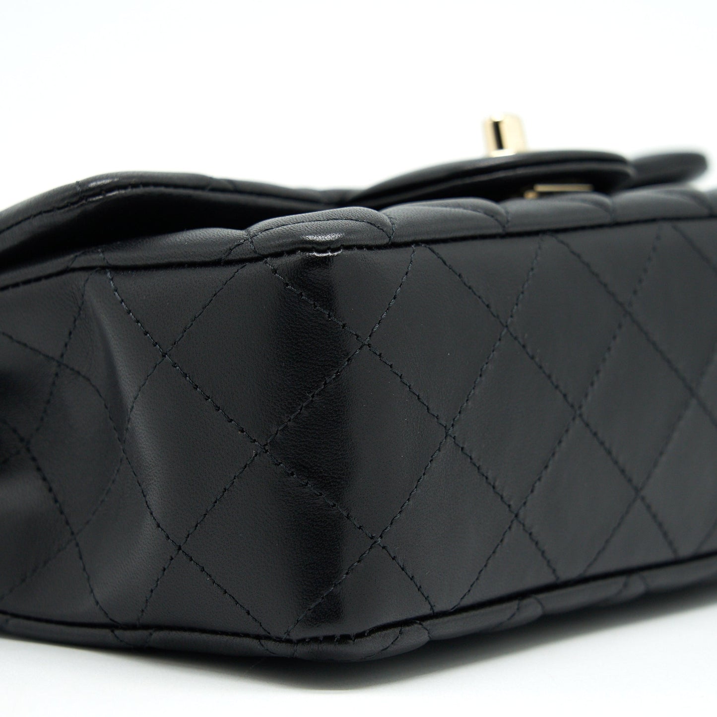 Chanel Mini Rectangular Flap Bag Lambskin L