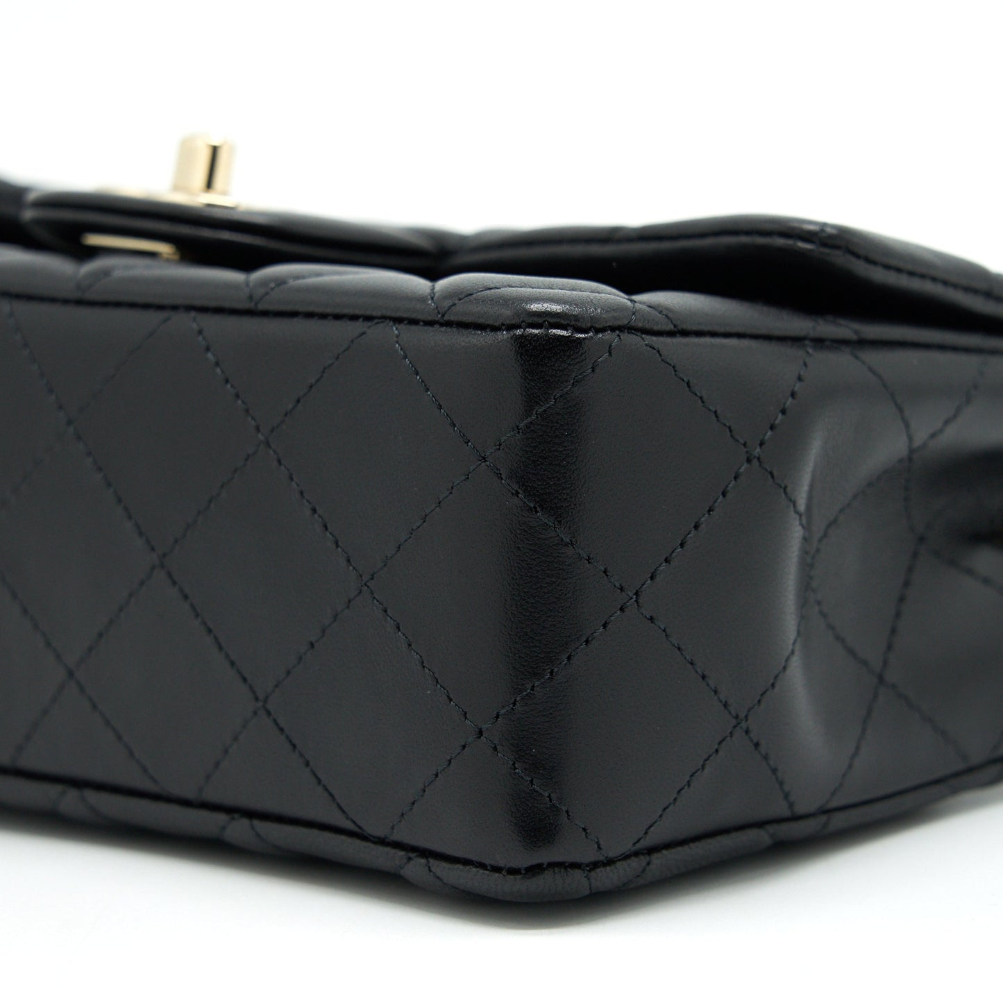 Chanel Mini Rectangular Flap Bag Lambskin L