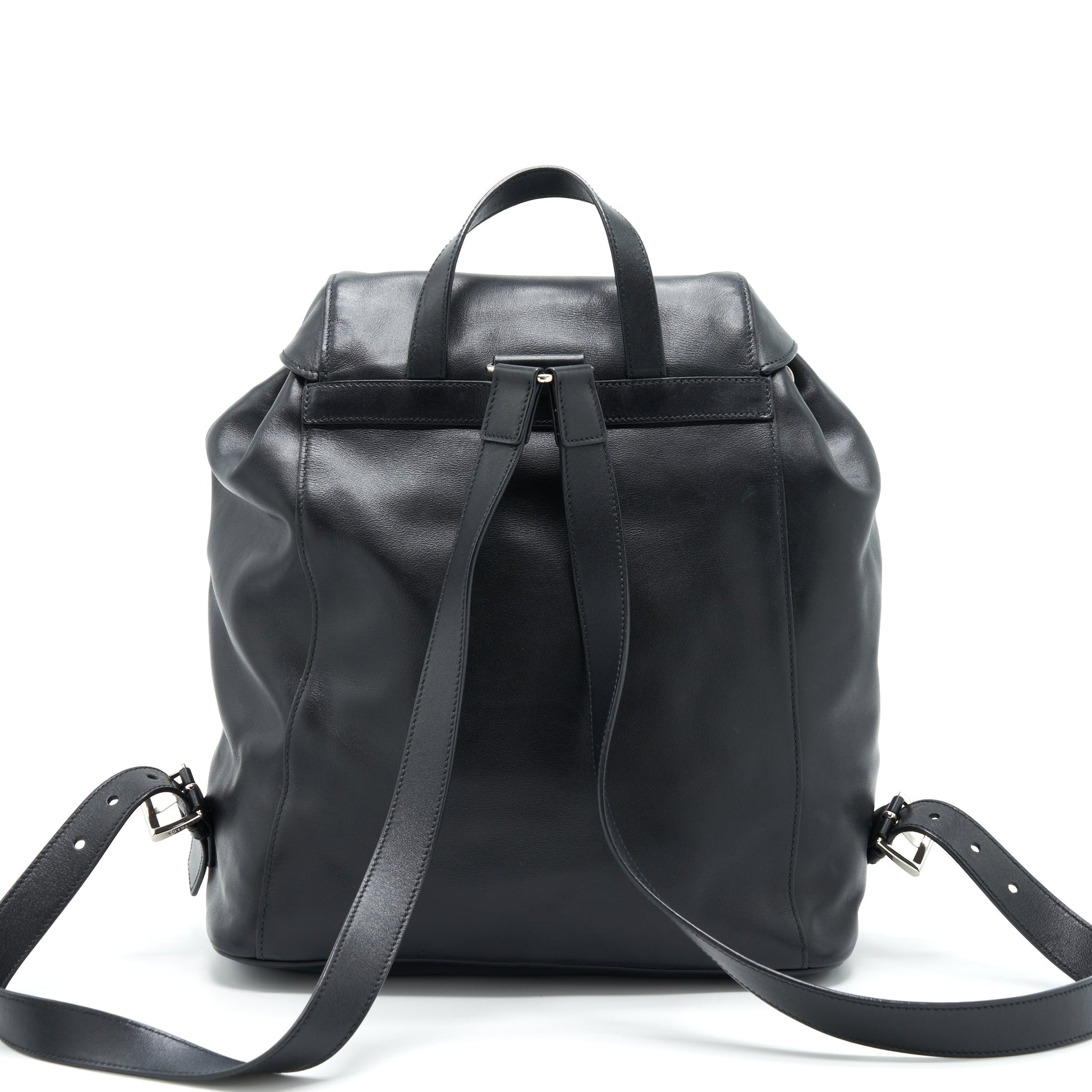 Prada Zainetto Backpack Soft Calfskin Black