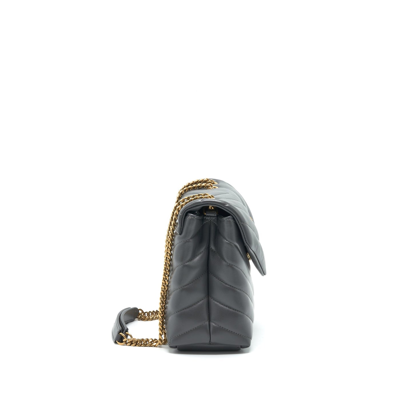 Saint Laurent Small Lou Lou Purse Storm Colour