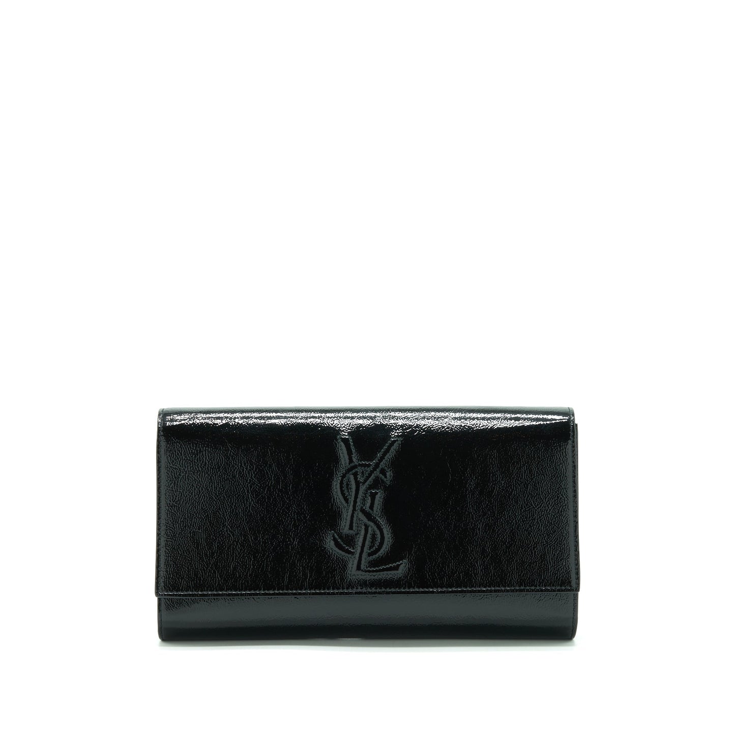 Saint Laurent / Clutch Patent Black