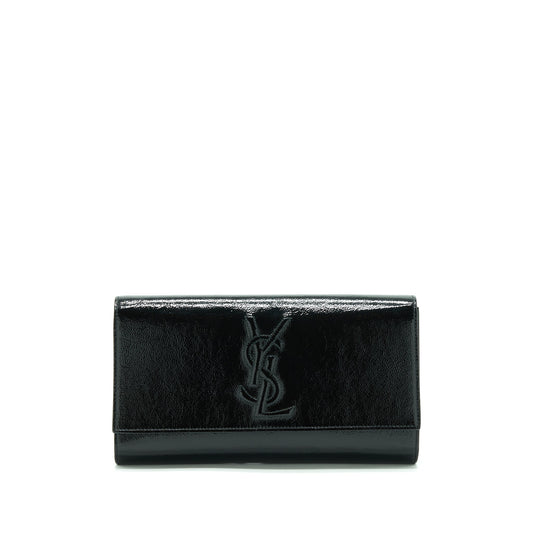 Saint Laurent / Clutch Patent Black