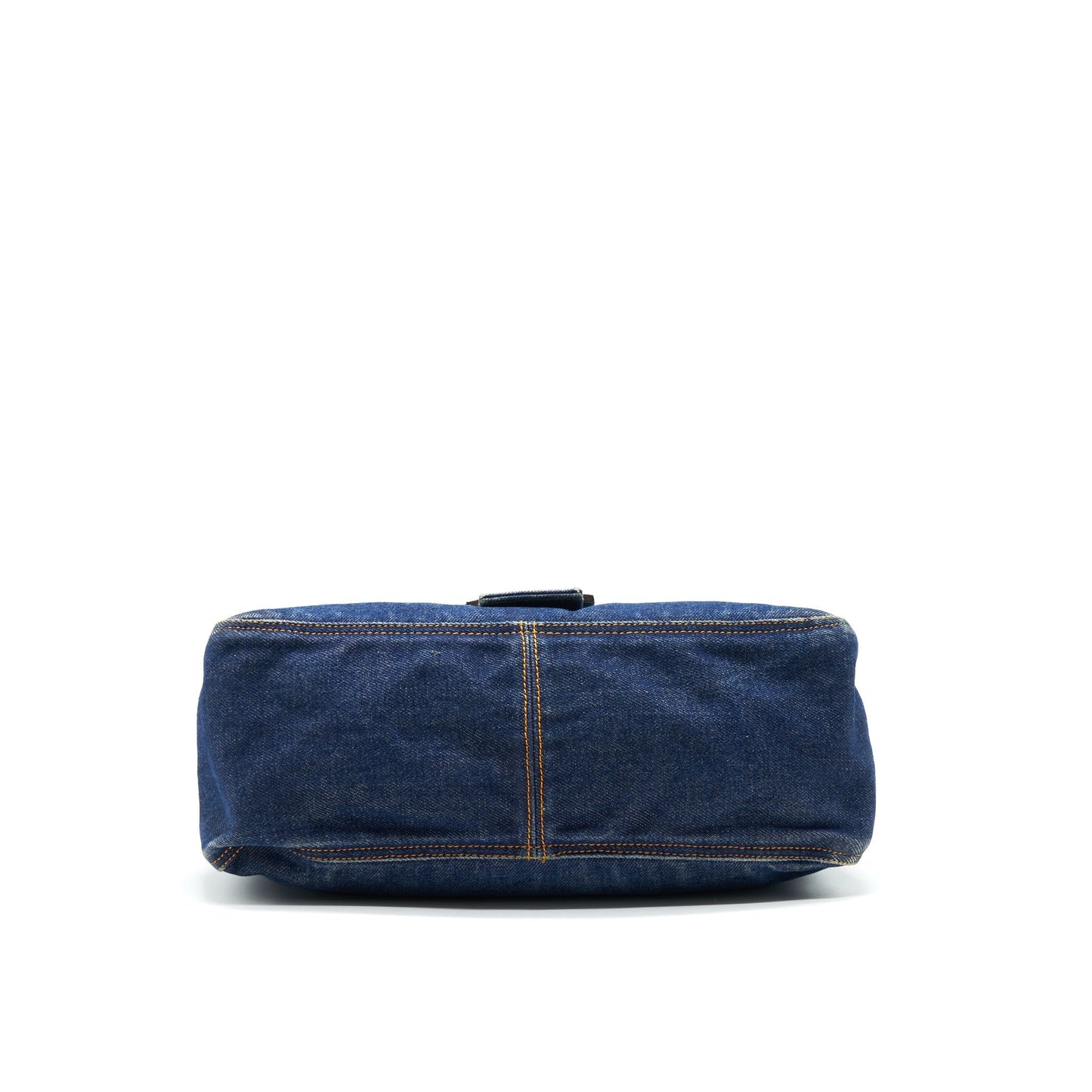 FENDI Vintage Denim Mamma Baguette Mini Purse