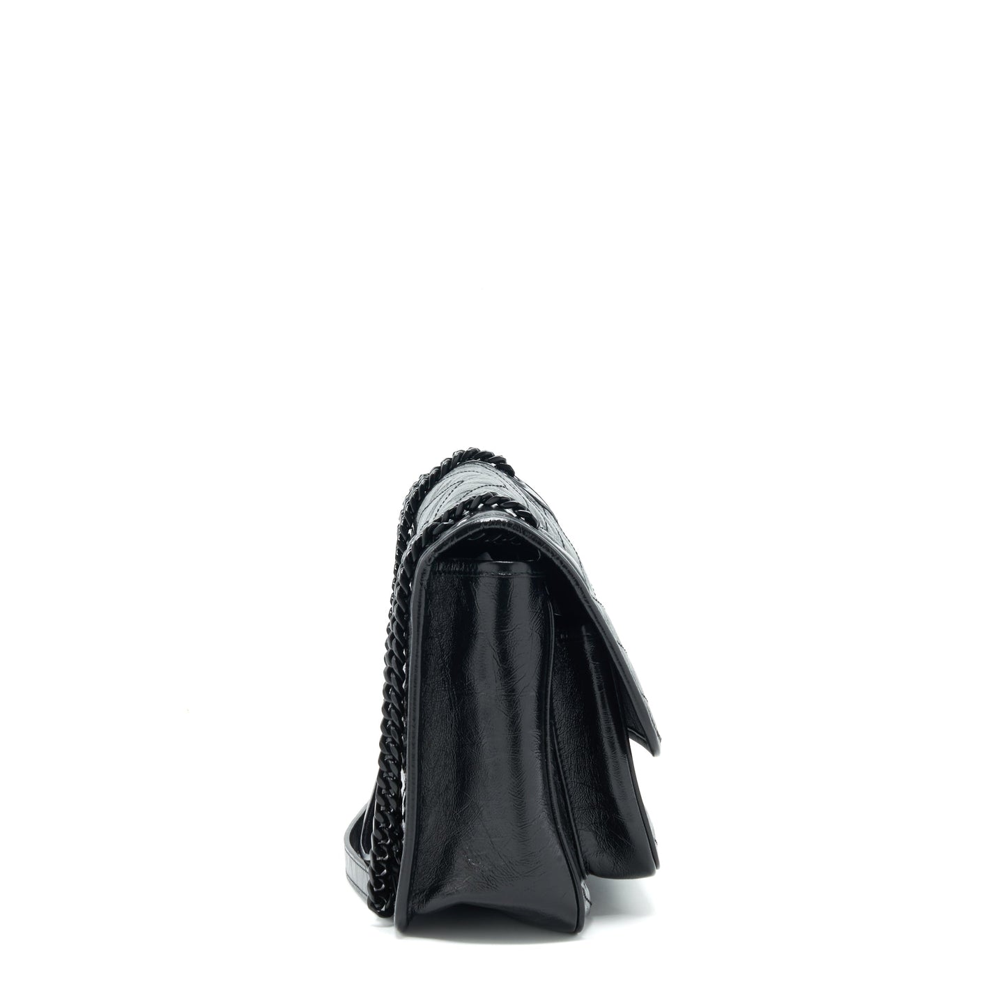 Saint Laurent Medium Niki Purse crinkled Vintage so black