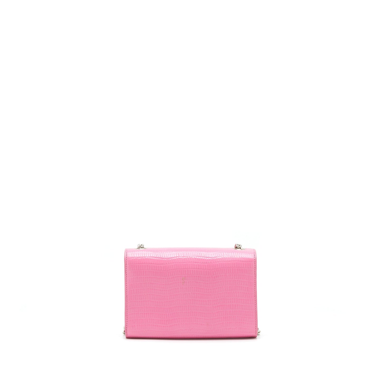 Saint Laurent / Mini Kate Tassel Embossed Calfskin Pink