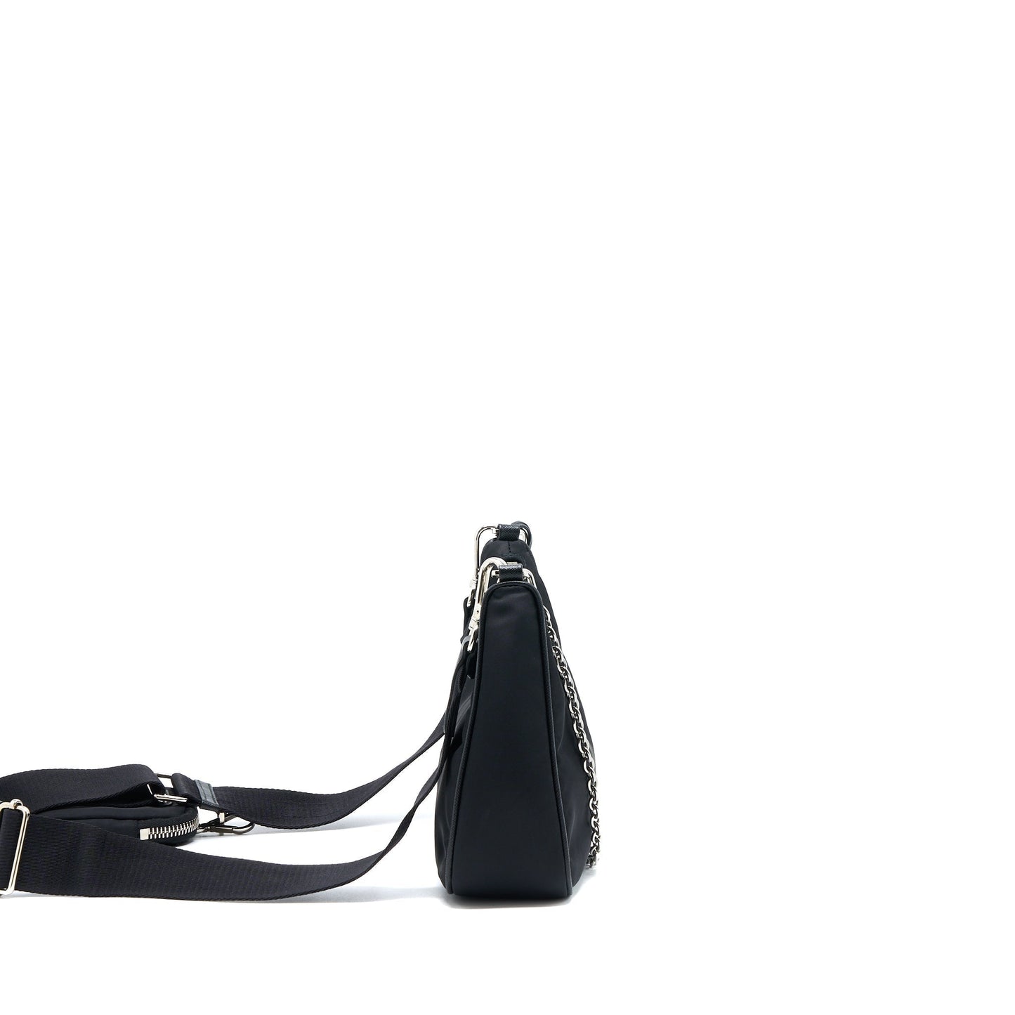 Prada Re-Edition 2005 Nylon Purse Black