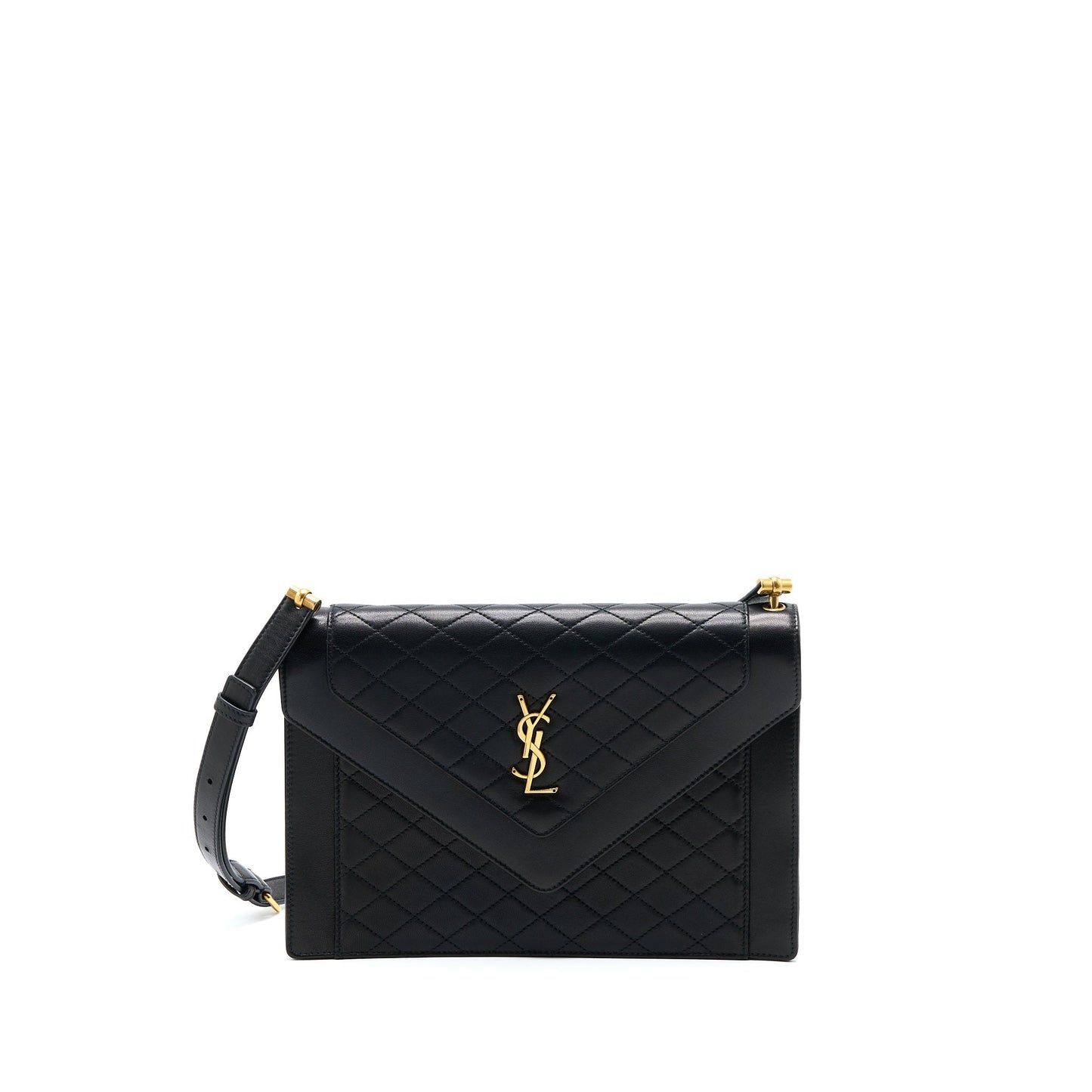 Saint Laurent/ Envelop Mini Purse Lambskin Black