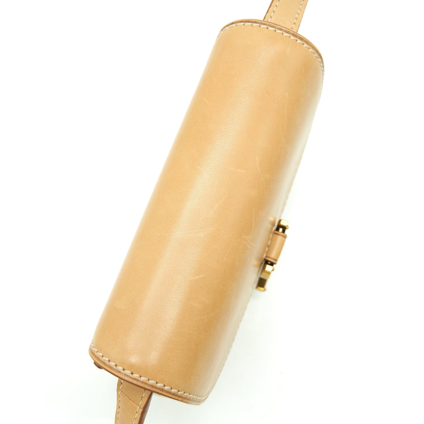 Saint Laurent/ Vintage Kaia Purse Calfskin Tan