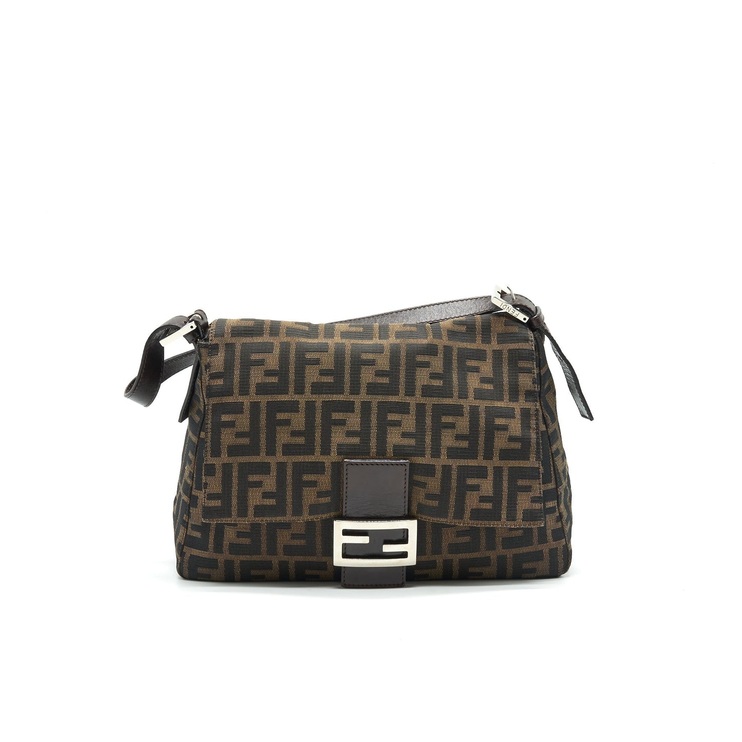 Fendi Vintage Zucca Mamma Baguette Purse