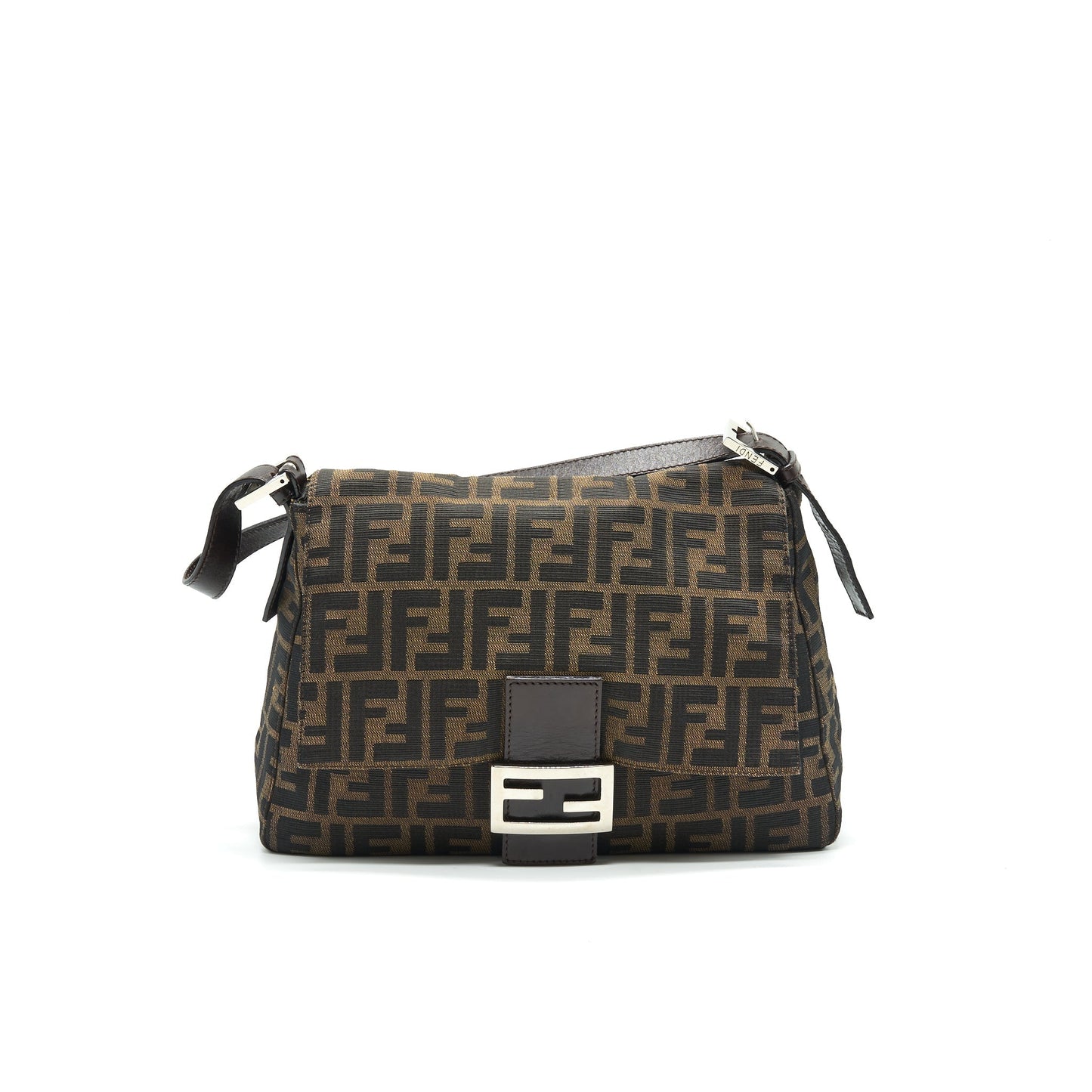 Fendi   Zucca Mamma Baguette Purse