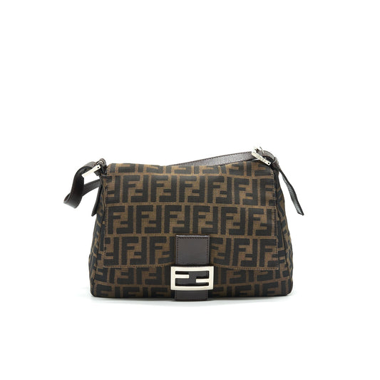 Fendi   Zucca Mamma Baguette Purse