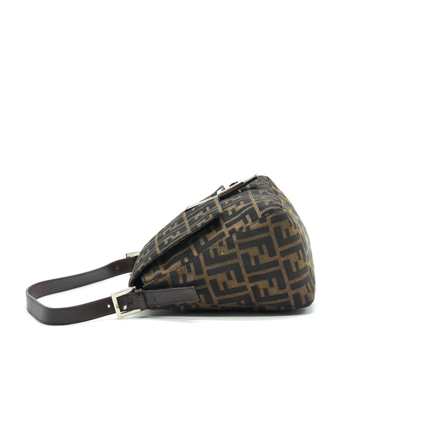 Fendi   Zucca Mamma Baguette Purse