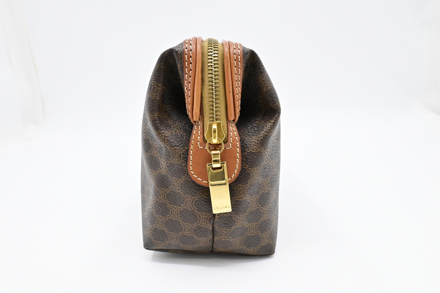 Celine Pouch in Macadam Canvas