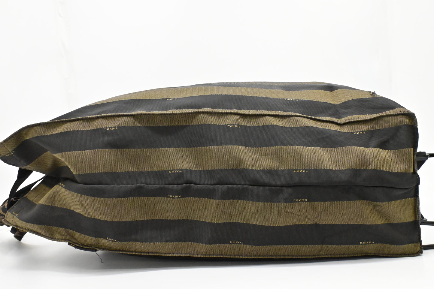 Fendi Foldable Jolly Trailer Bag in Pequin Canvas