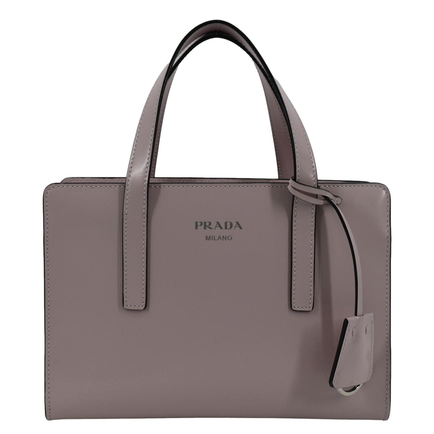 PRADA Re-Edition 1995 Brushed Leather Shoulder Bag Light Pink