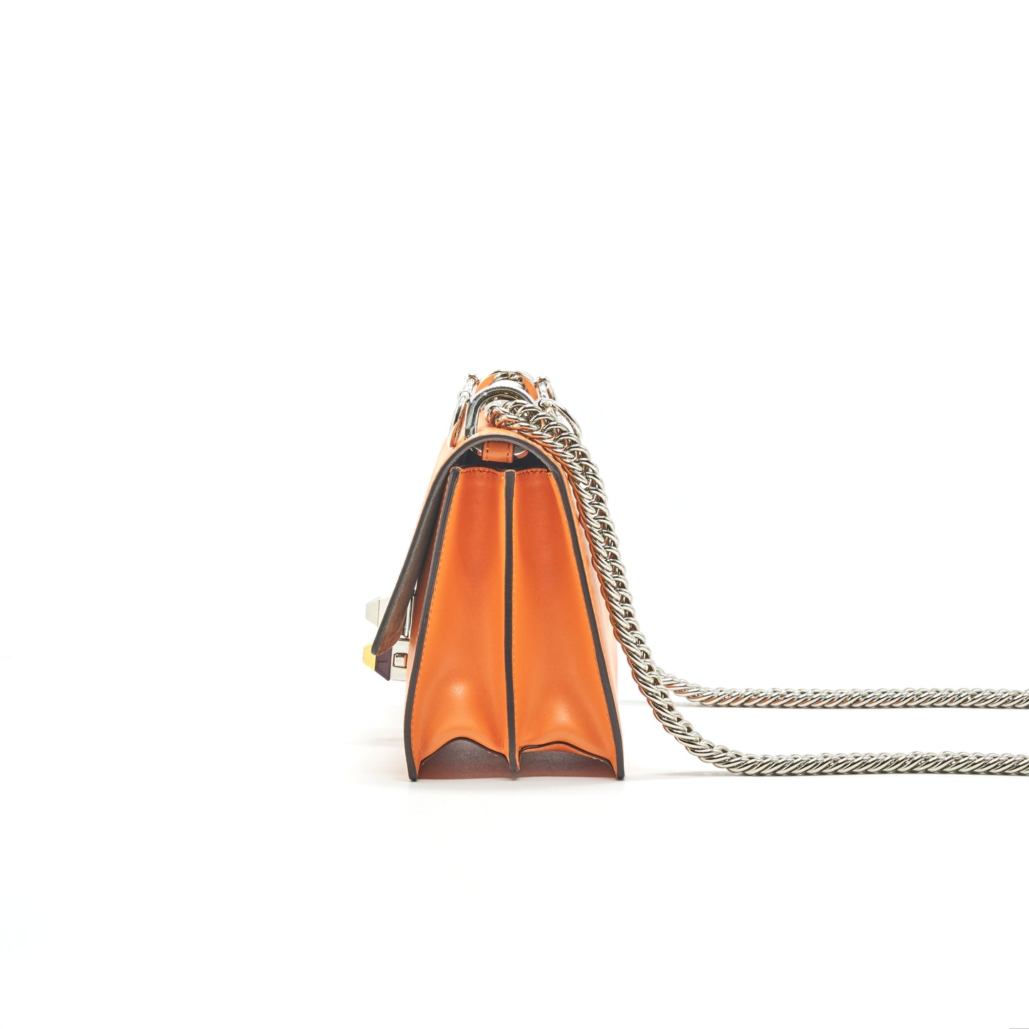 Fendi Kan I Small Mini Purse Orange