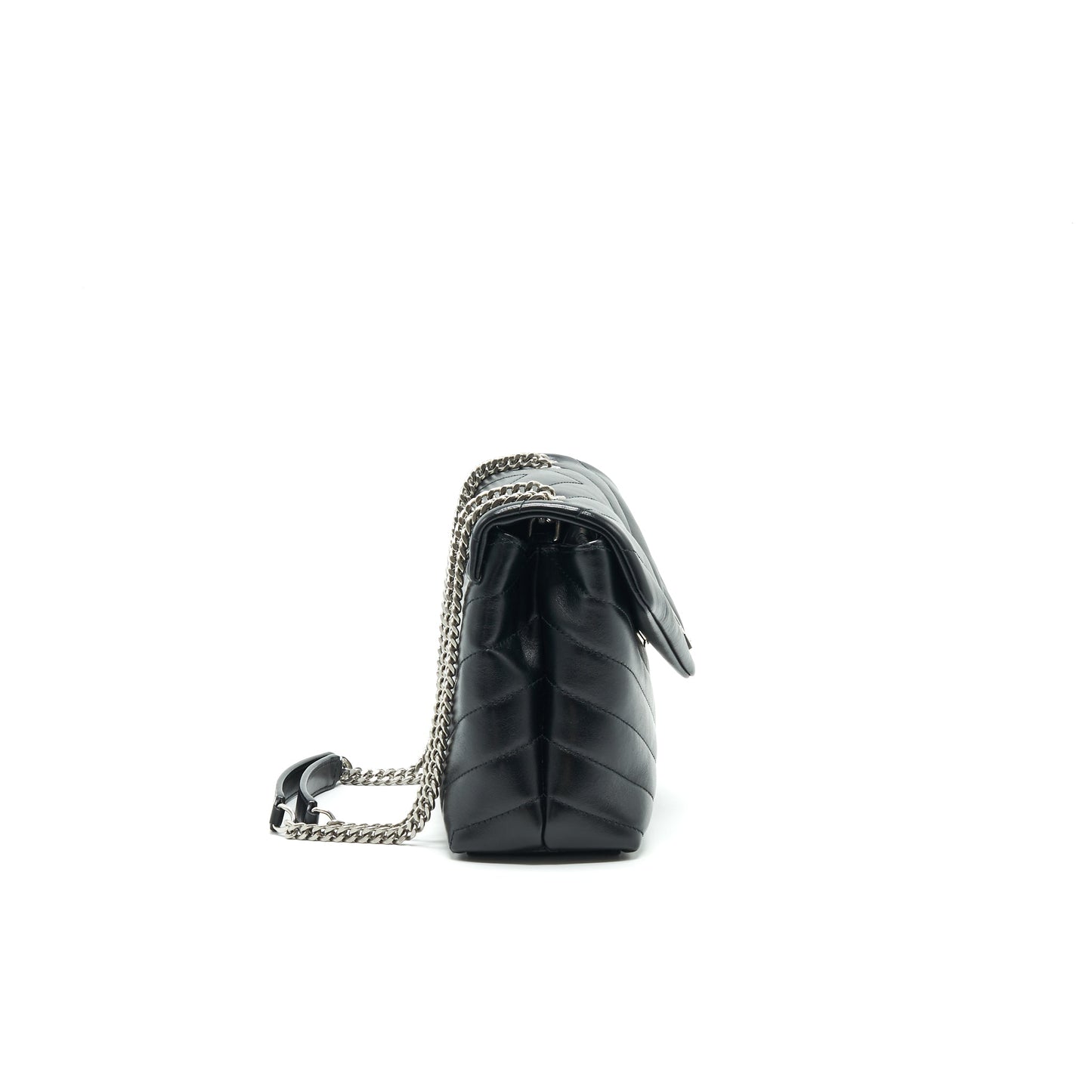 Saint Laurent Small Loulou Purse Black