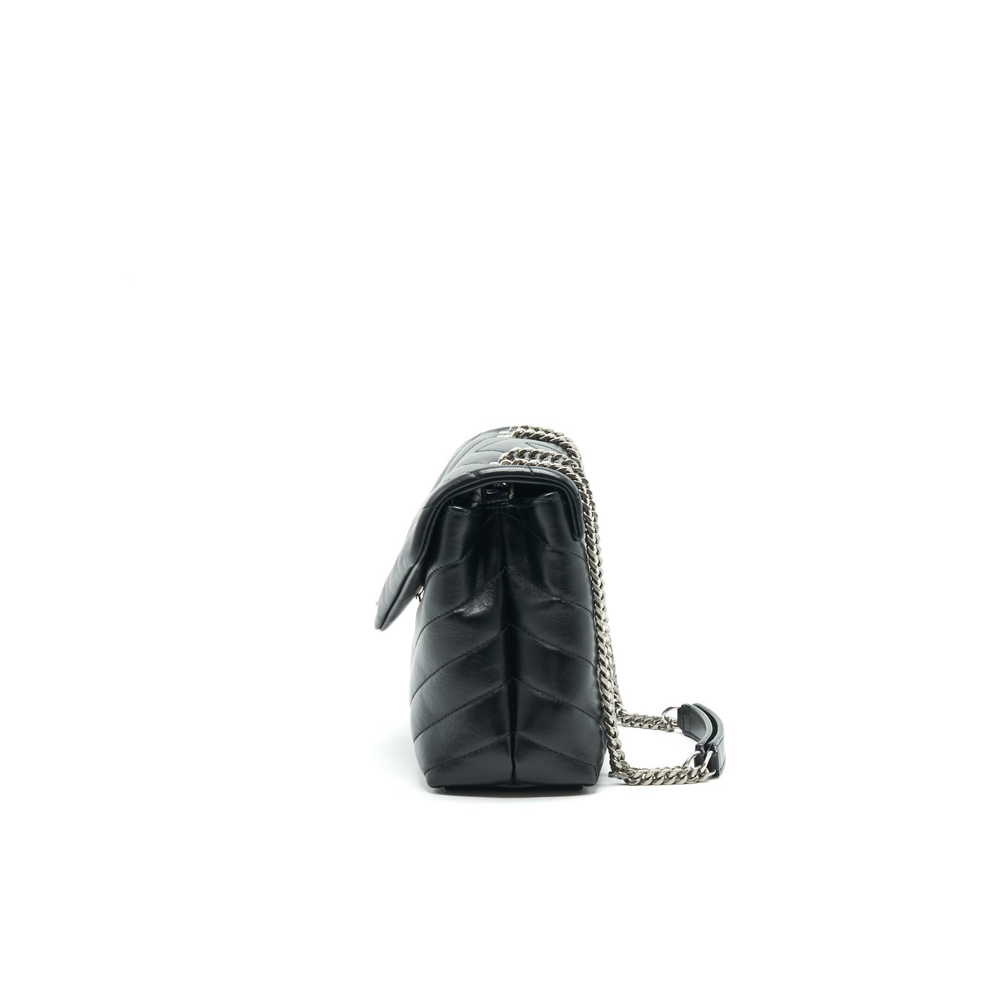 Saint Laurent Small Loulou Purse Black