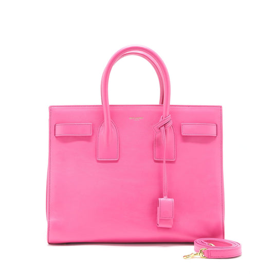 Saint Laurent Sac De Jour Tote Purse pink