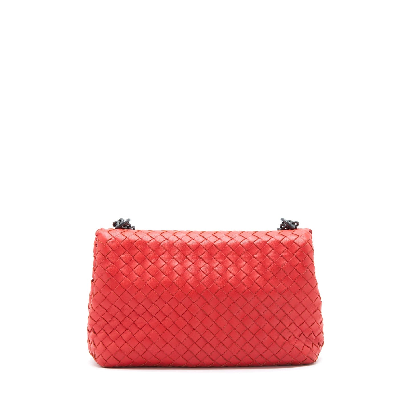 Bottega Veneta Olympia Purse Red