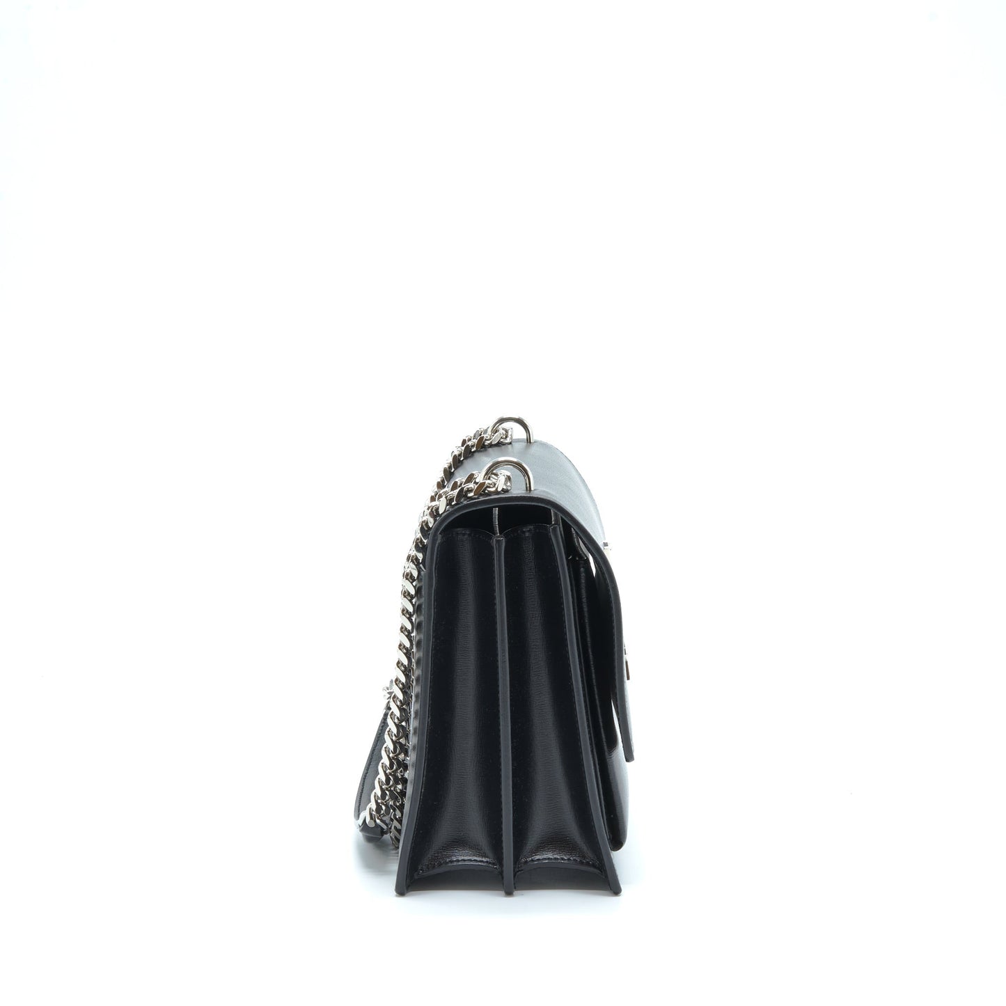 Saint Laurent/ Medium Sunset Purse Calfskin Black