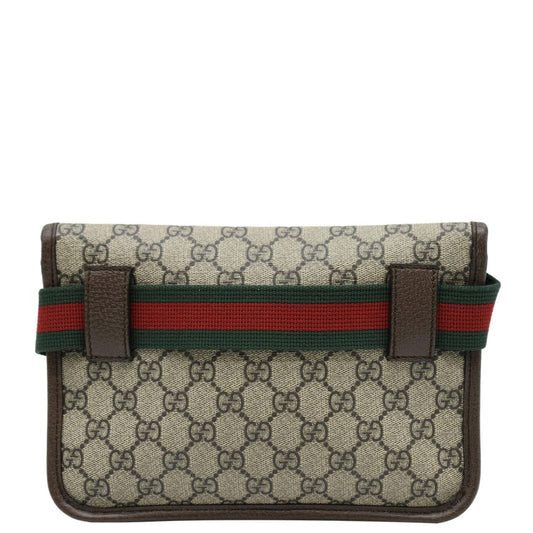 GUCCI Neo GG Supreme Canvas Belt Bag Beige 493930