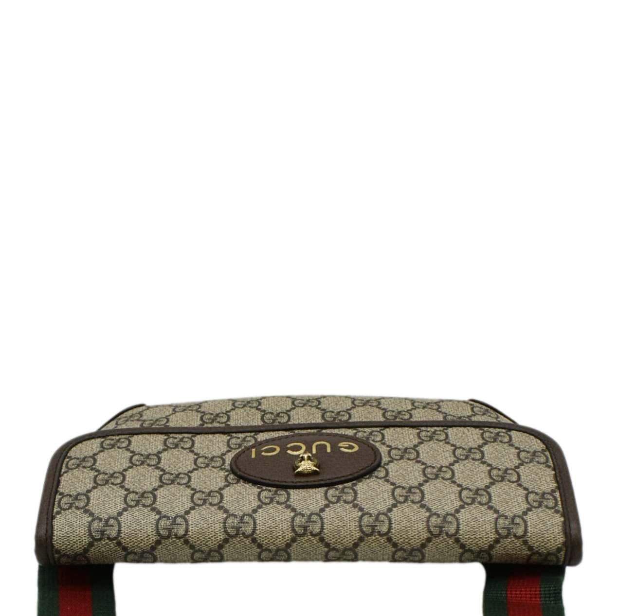 GUCCI Neo GG Supreme Canvas Belt Bag Beige 493930