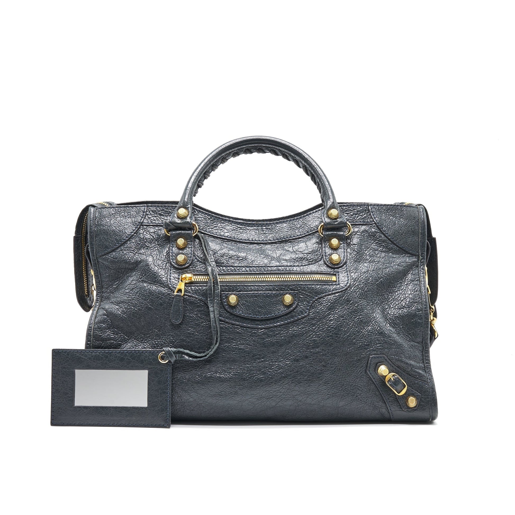 Balenciaga Giant City Olive Grey GHW