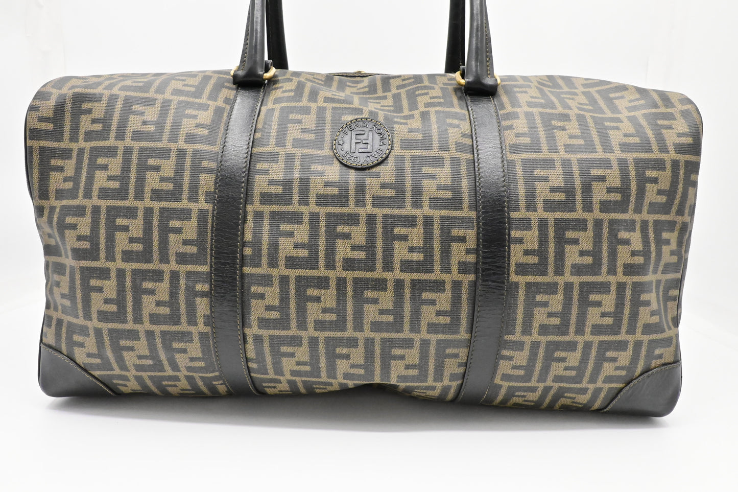 Fendi Large Duffel Bag in Zucca Coated Canvas