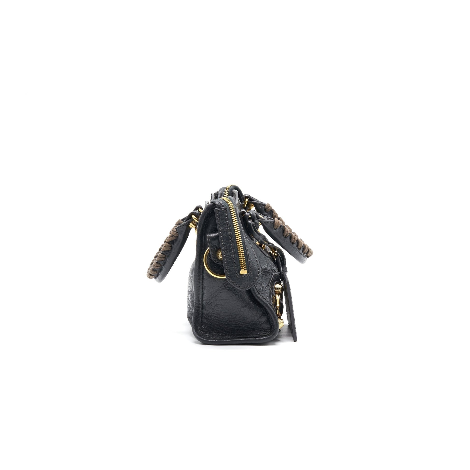 Balenciaga Mini City Dark Grey GHW