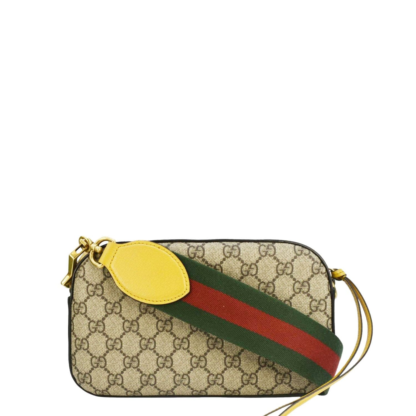 GUCCI Neo GG Supreme Canvas Messenger Bag Beige 476466