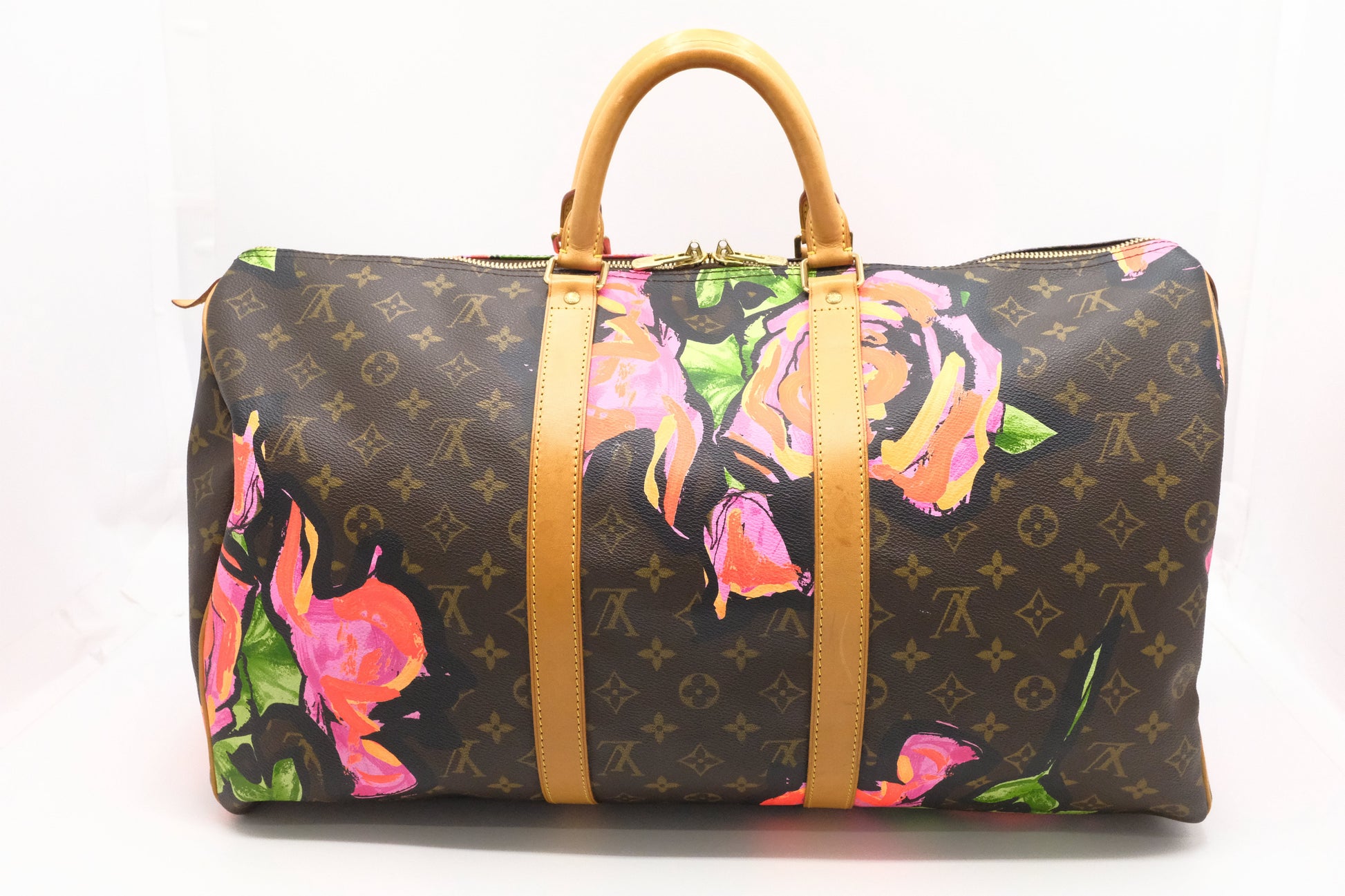 Louis Vuitton x Stephen Sprouse Keepall 50 in Roses Monogram Canvas