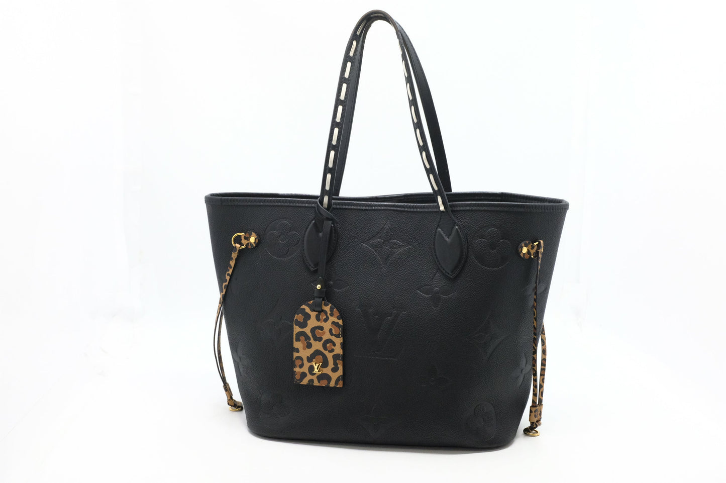 Louis Vuitton Wild At Heart Neverfull MM in Black Empreinte Leather