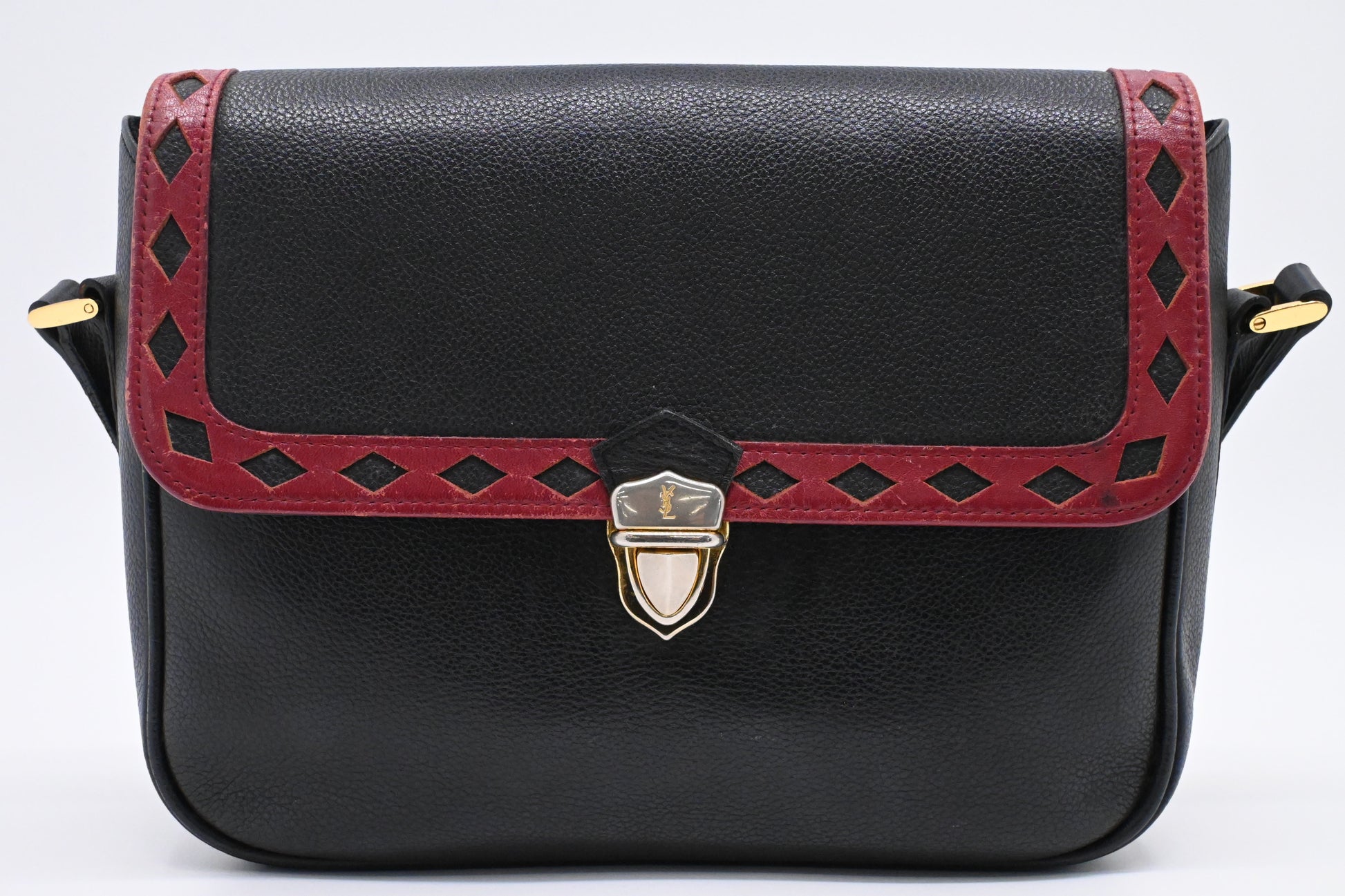 YSL Saint Laurent Crossbody in Black Leather