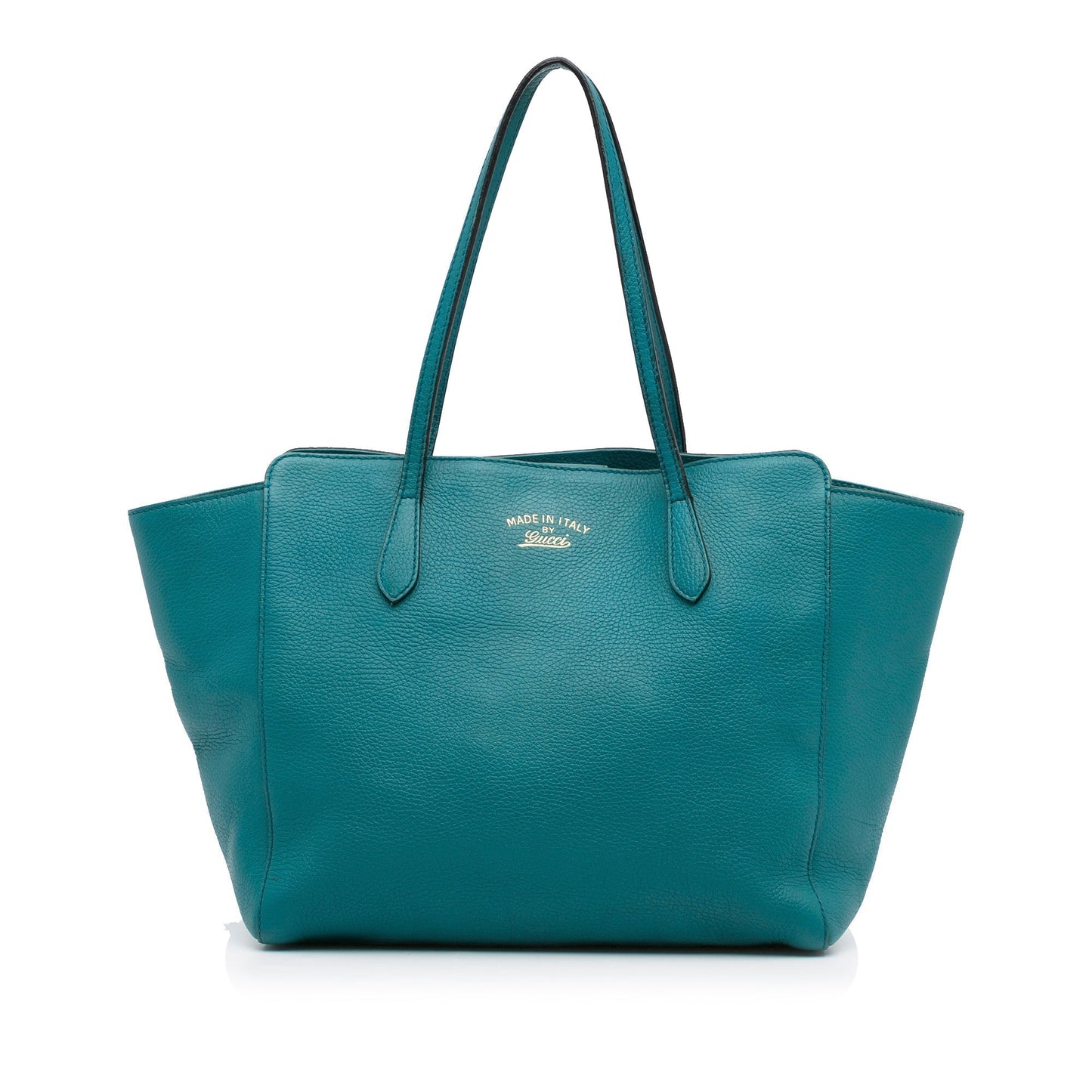 Gucci Blue Leather Tote Style 1